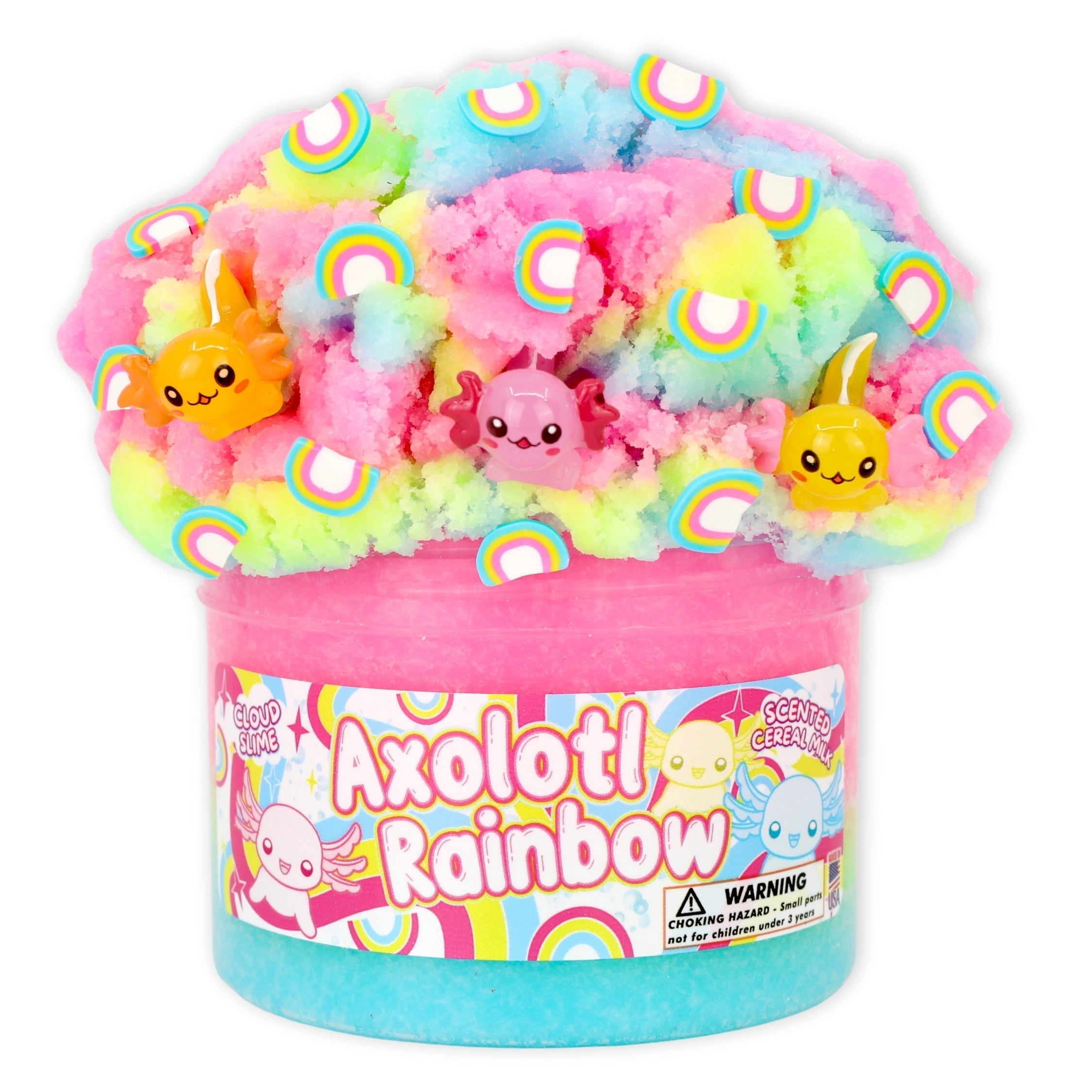 Dope Slimes Axolotl Rainbow Slime-Dope Slimes-Little Giant Kidz