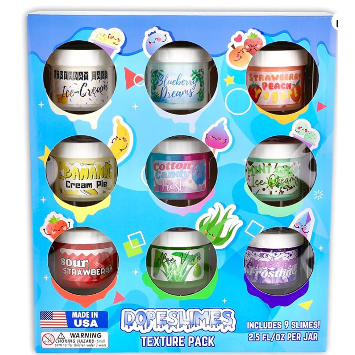 Dope Slimes Best Seller Slime Texture Pack-Dope Slimes-Little Giant Kidz