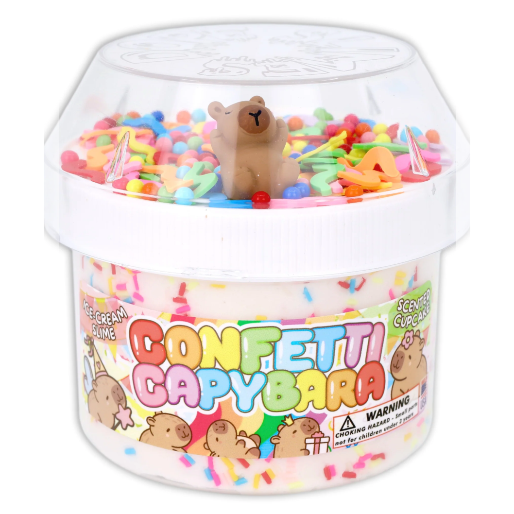 Dope Slimes Confetti Capybara-Dope Slimes-Little Giant Kidz