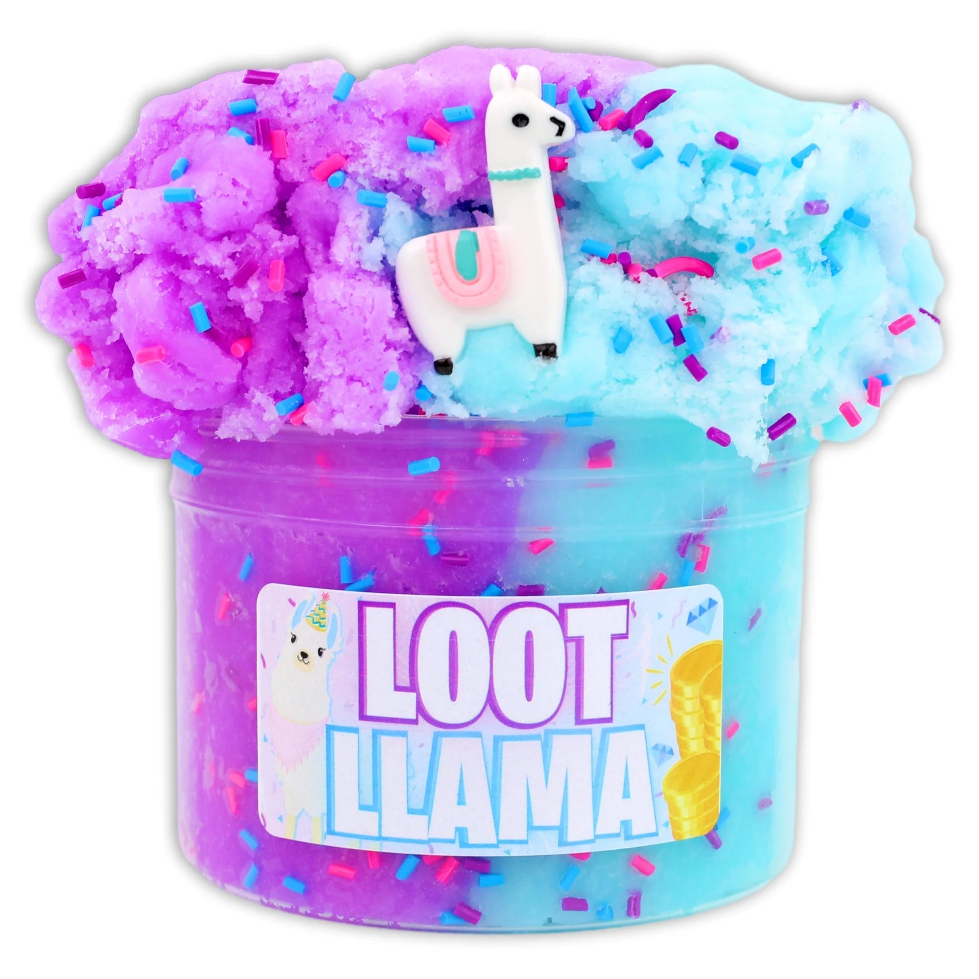 Dope Slimes Loot Llama Strawberry Bubblegum Scented Cloud Slime-Dope Slimes-Little Giant Kidz