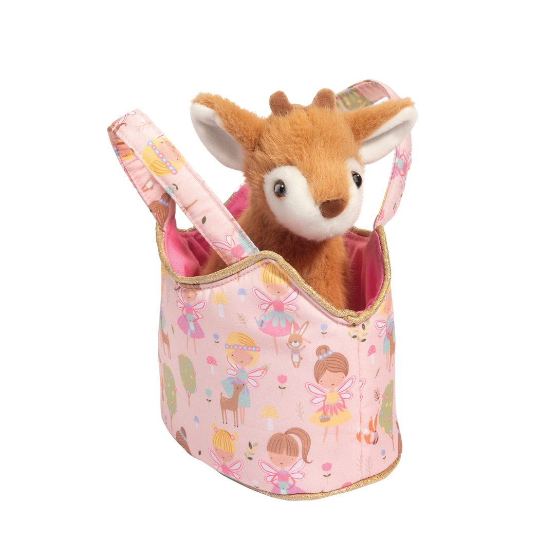 Douglas Fairy Friends Sassy Sak with Fawn-DOUGLAS-Little Giant Kidz
