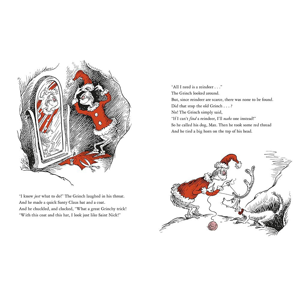 Dr. Seuss: How the Grinch Stole Christmas! (Hardcover Book)-PENGUIN RANDOM HOUSE-Little Giant Kidz