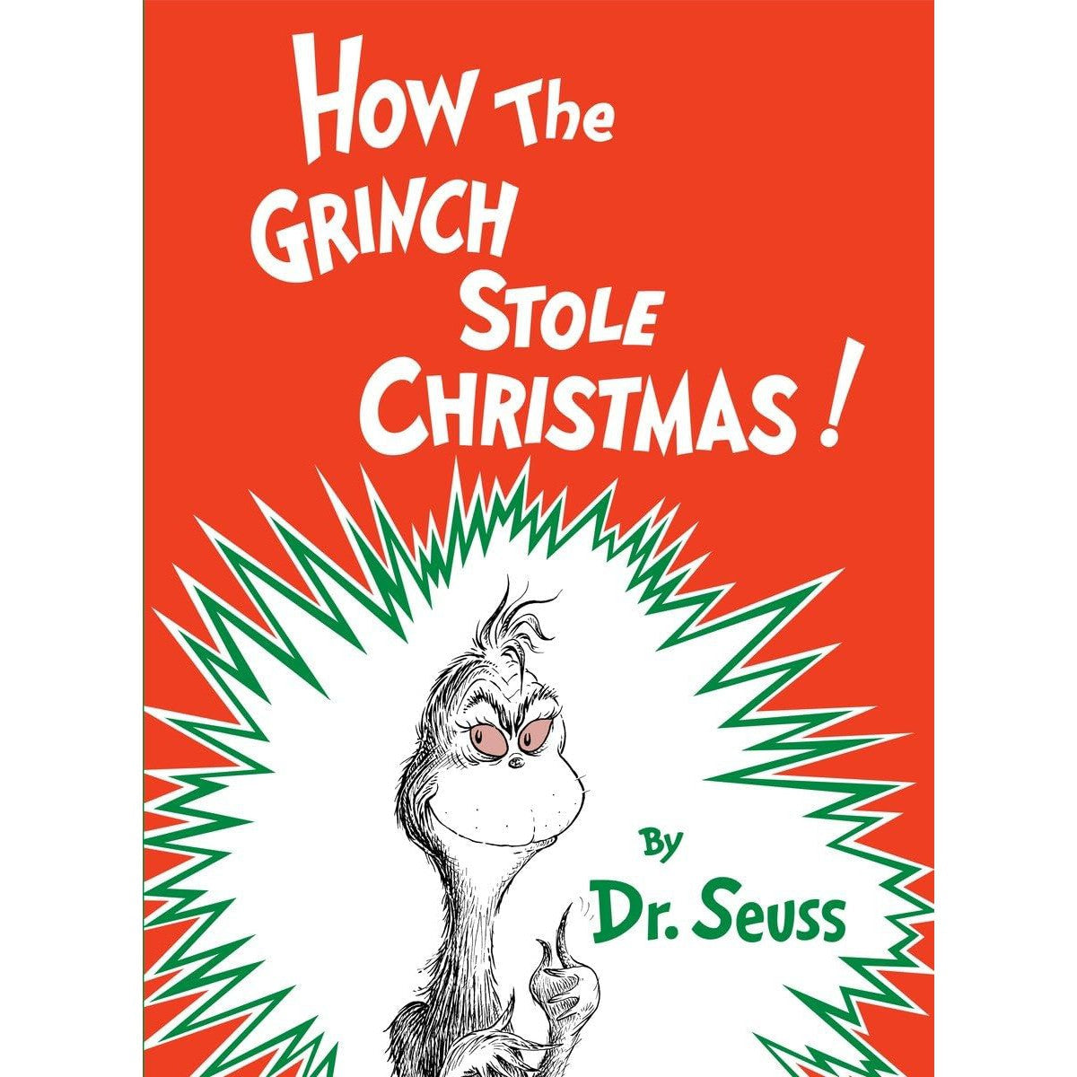 Dr. Seuss: How the Grinch Stole Christmas! (Hardcover Book)-PENGUIN RANDOM HOUSE-Little Giant Kidz
