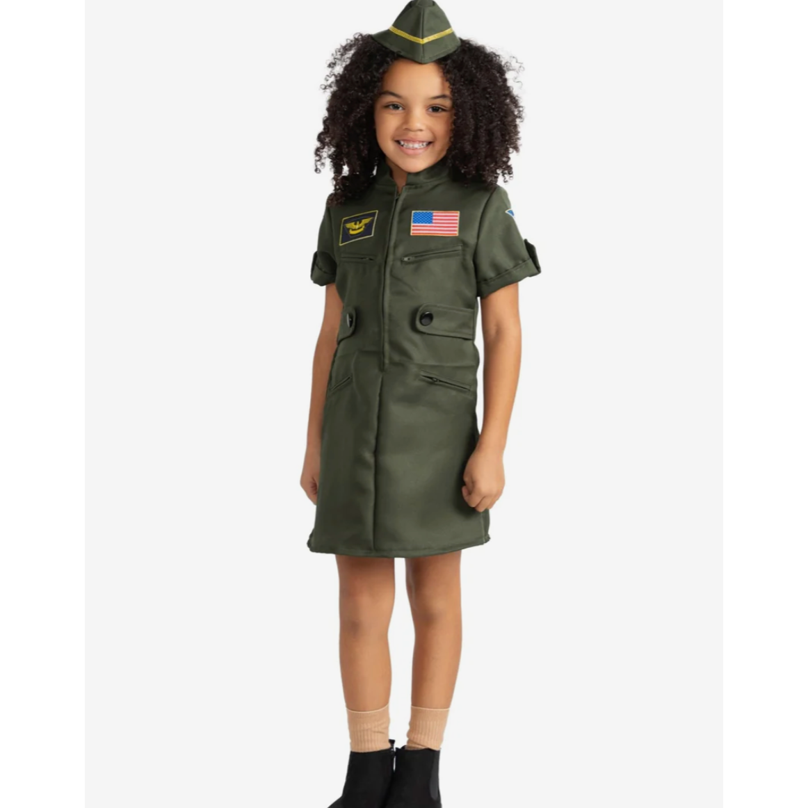 Dress Up America™ Fighter Pilot Dress-Dress Up America-Little Giant Kidz
