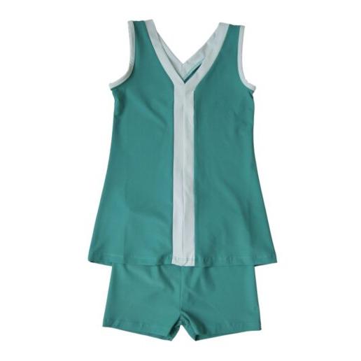 EMMA JEAN KIDS Scarlett Athletic Dress Set- Green-EMMA JEAN KIDS-Little Giant Kidz