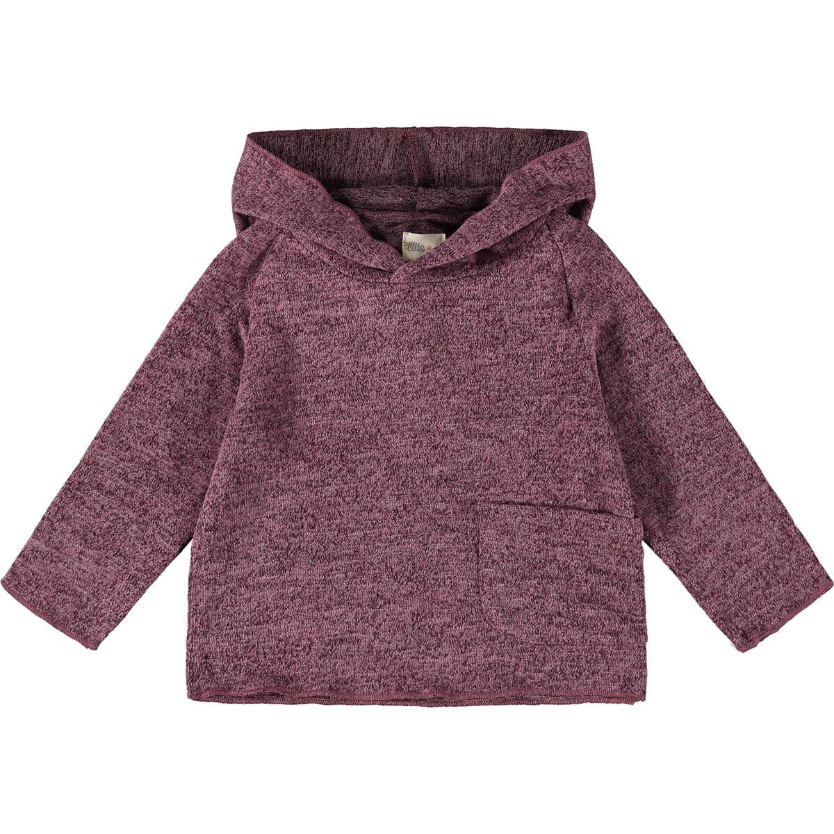 Ettie + H Demelza Top in Burgundy-Ettie + H-Little Giant Kidz