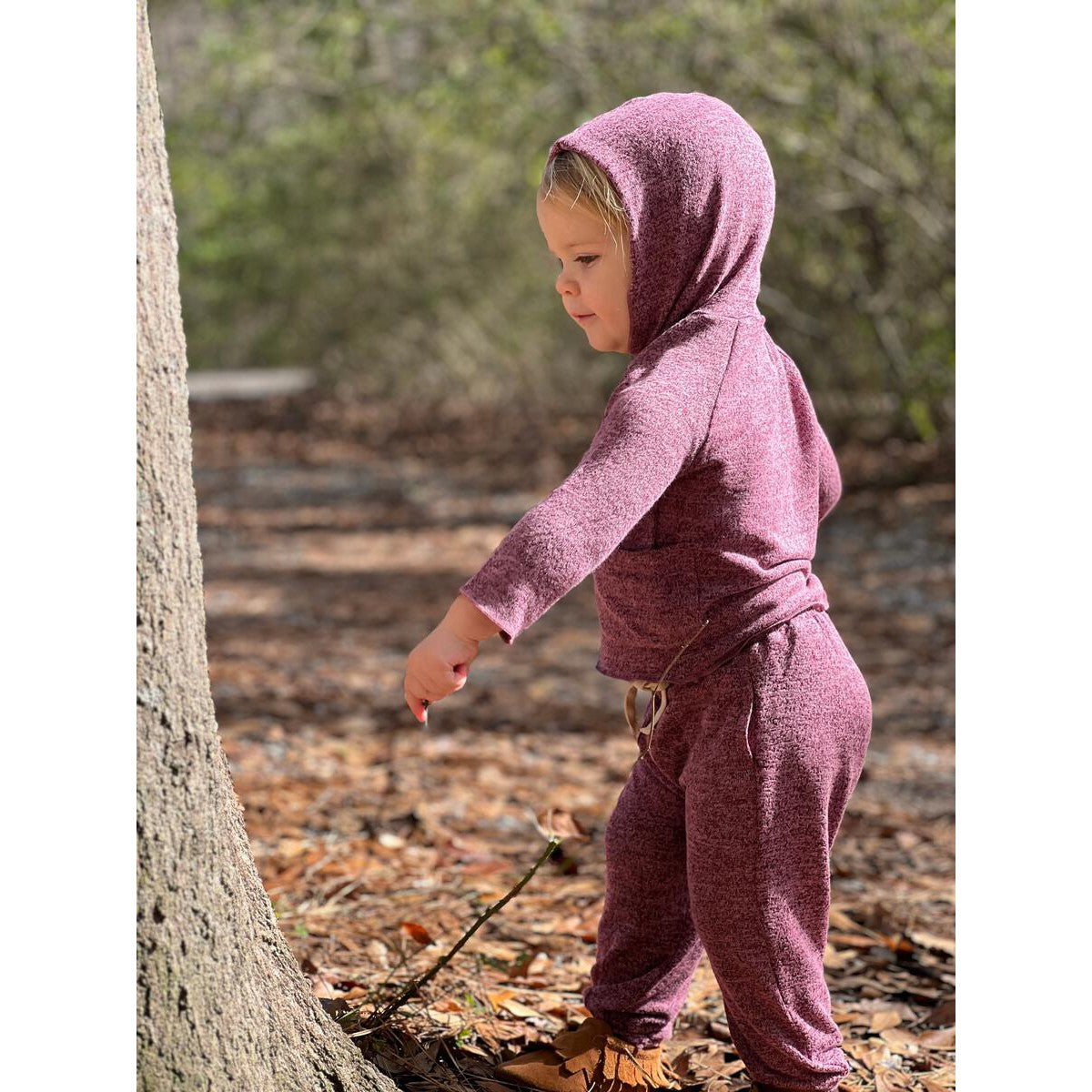 Ettie + H Demelza Top in Burgundy-Ettie + H-Little Giant Kidz