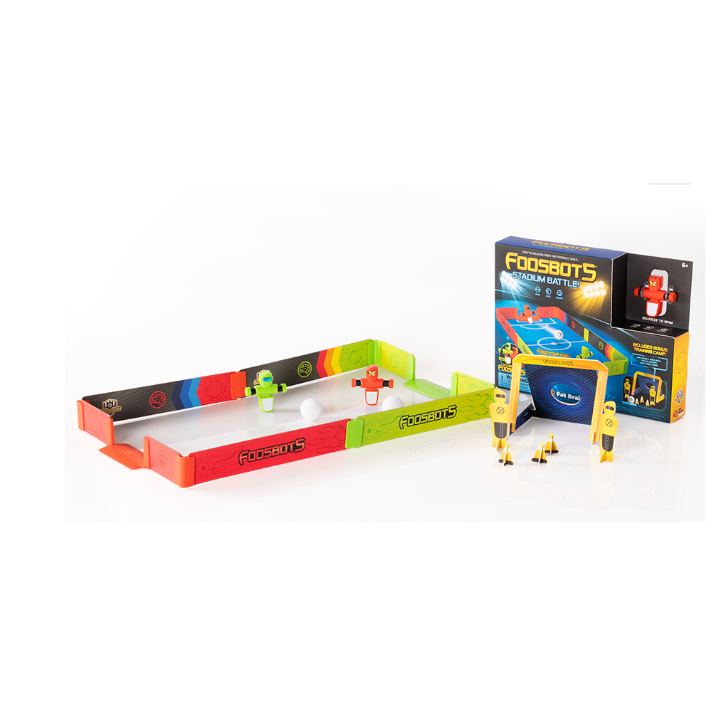 Fat Brain Foosbots Stadium Battle Set-FATBRAIN-Little Giant Kidz