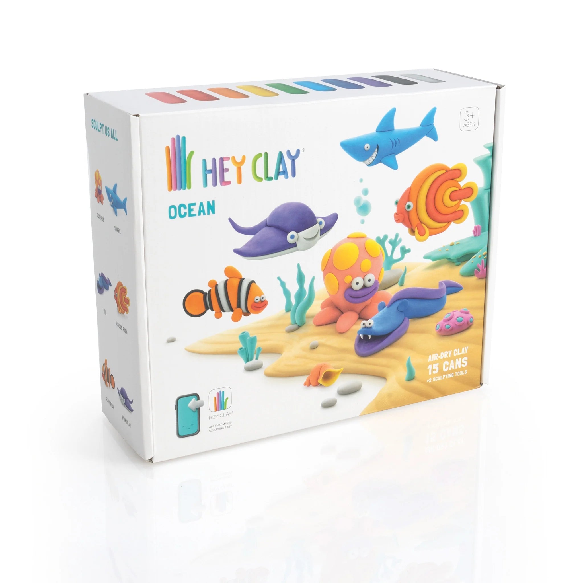Fat Brain Hey Clay - Ocean Creatures-FATBRAIN-Little Giant Kidz