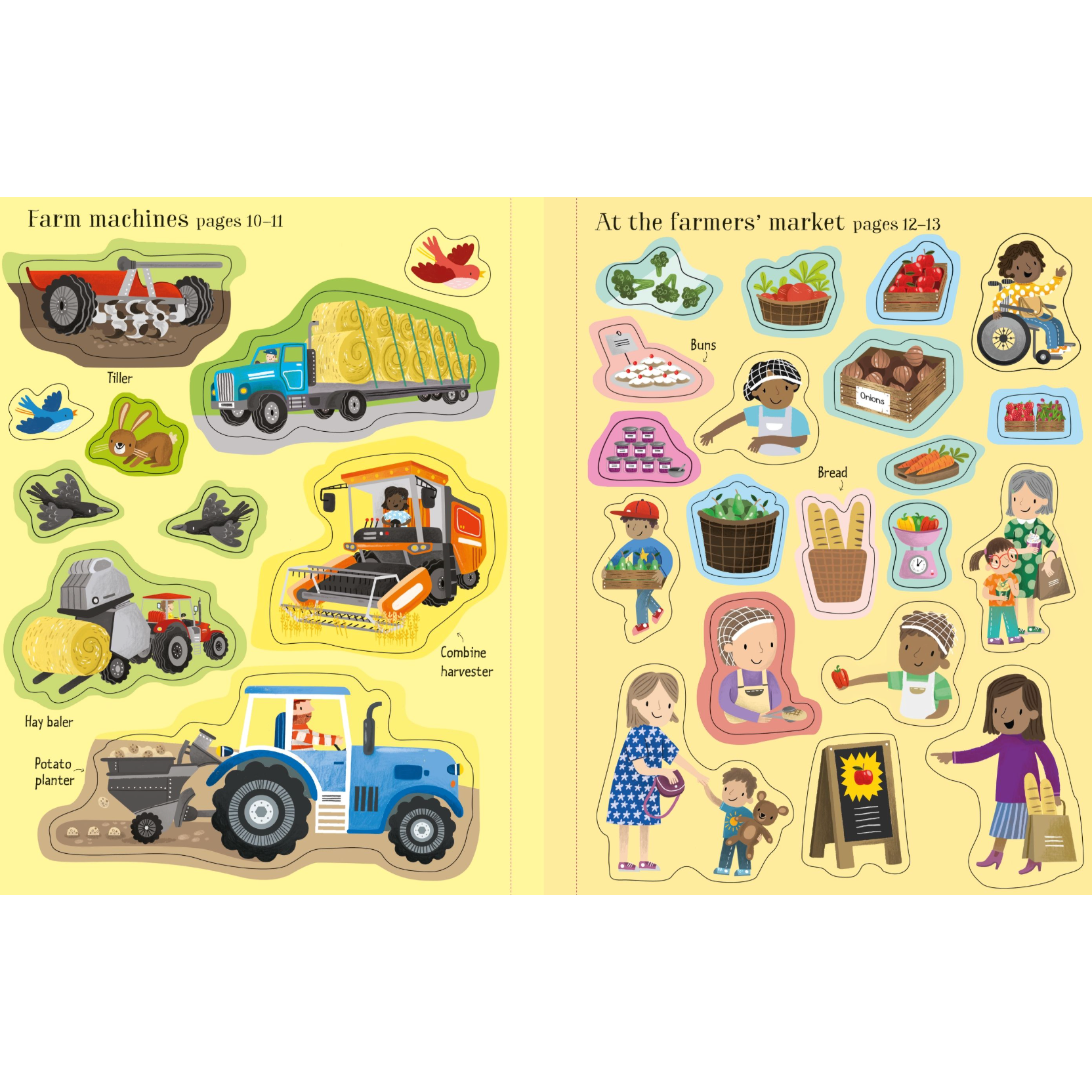 First Sticker Book Farm-HARPER COLLINS PUBLISHERS-Little Giant Kidz