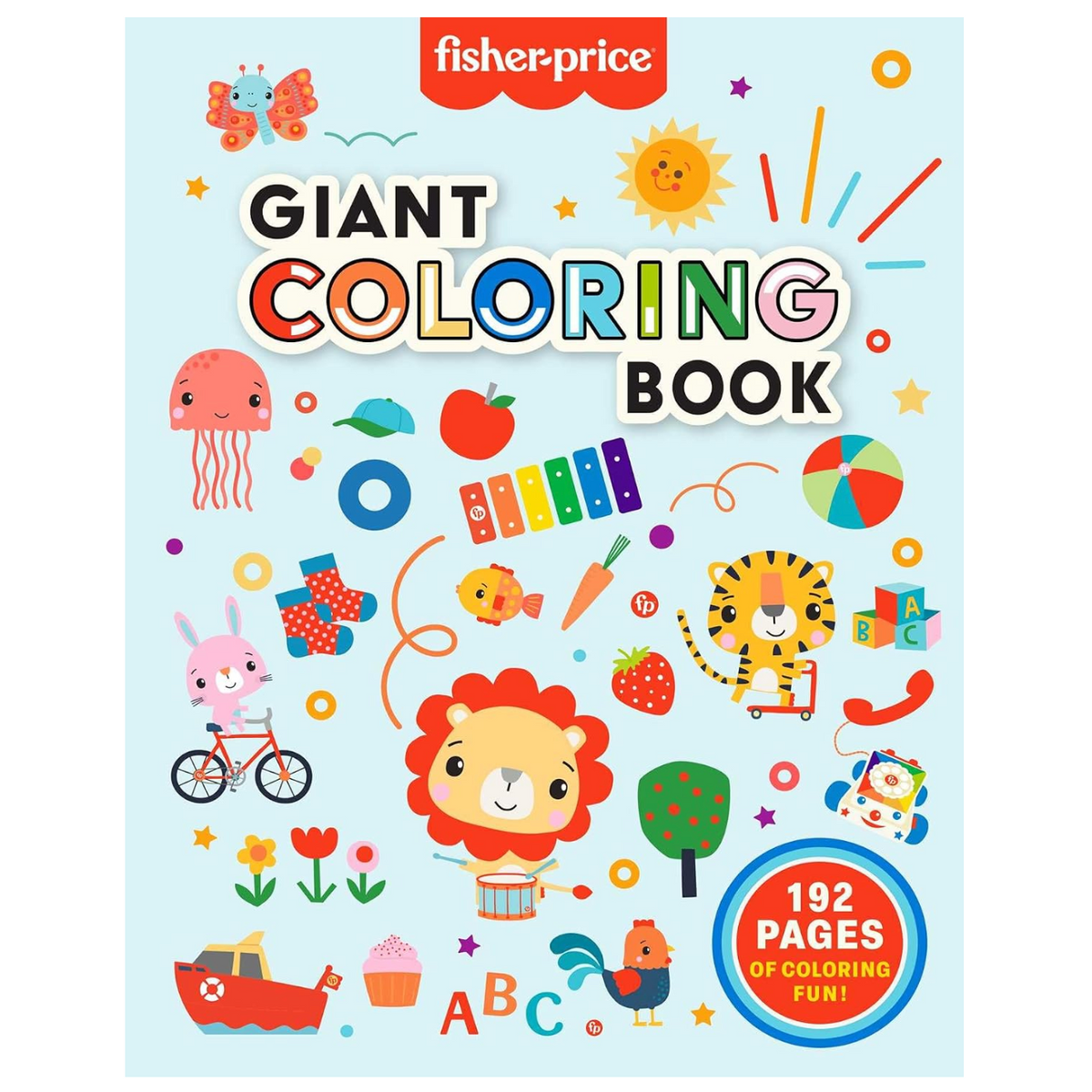 Fisher-Price: Giant Coloring Book-HACHETTE BOOK GROUP USA-Little Giant Kidz