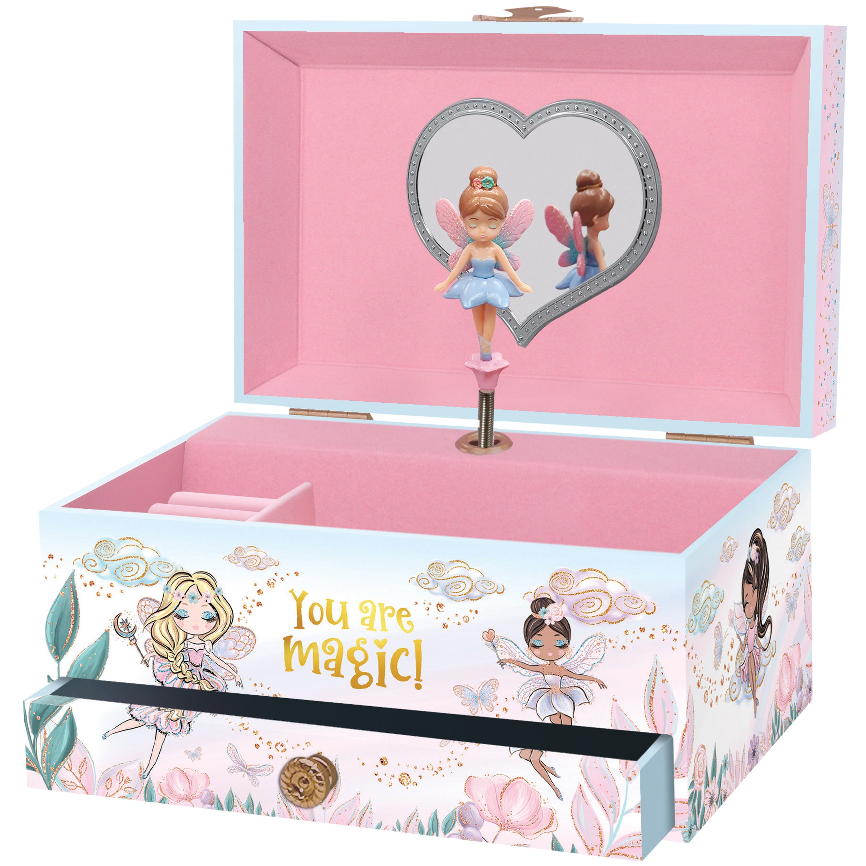 Giggle & Honey Fairy Musical Jewelry Box Deluxe-U.S. TOY-Little Giant Kidz