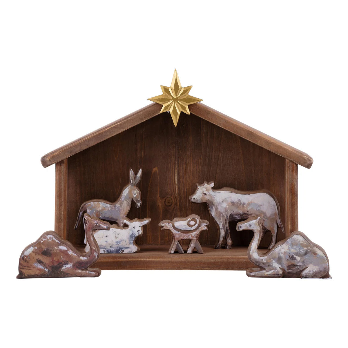 Glory Haus Away in a Manger Nativity Set-GLORY HAUS-Little Giant Kidz