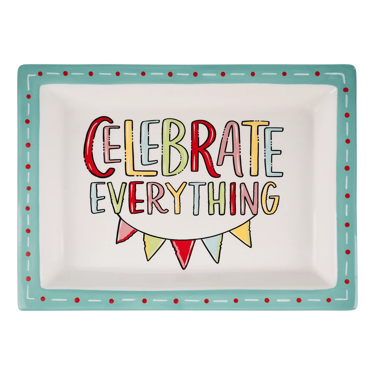 Glory Haus Celebrate Everything Trinket Tray-GLORY HAUS-Little Giant Kidz