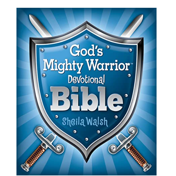 God's Mighty Warrior Devotional Bible-HARPER COLLINS PUBLISHERS-Little Giant Kidz
