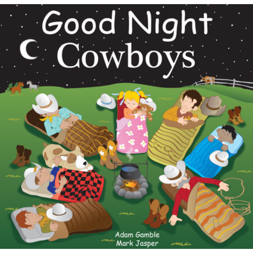 Good Night Cowboys- Board Book-PENGUIN RANDOM HOUSE-Little Giant Kidz