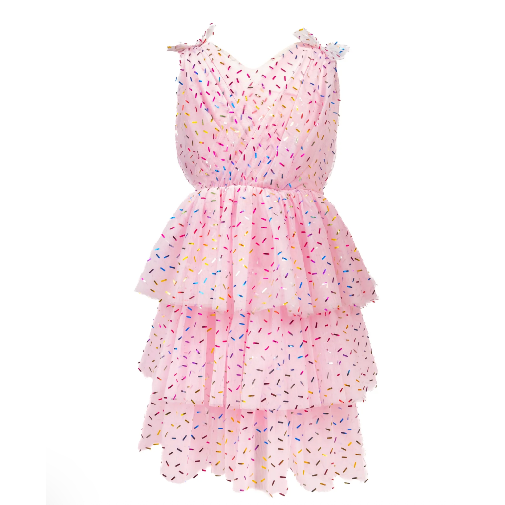 Great Pretender Funfetti Dress, Size 5-6-Great Pretenders-Little Giant Kidz