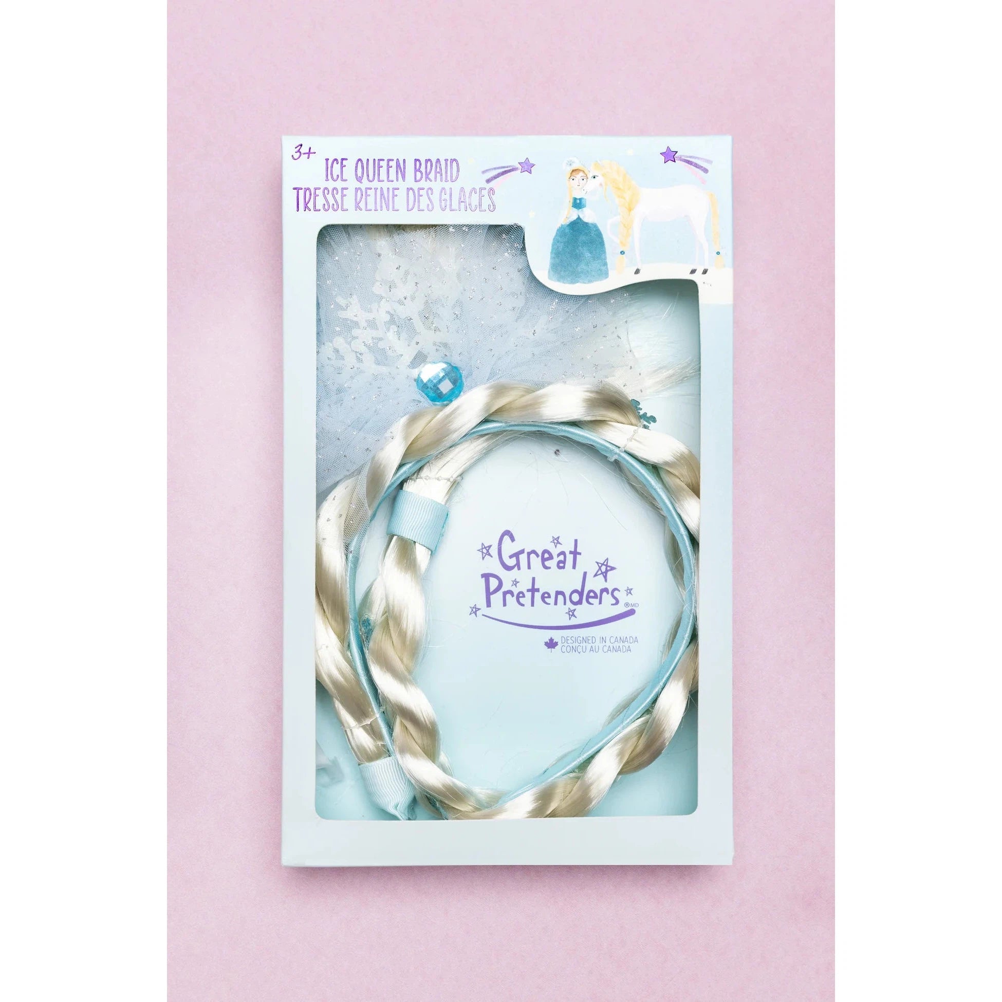 Great Pretenders Ice Queen Princess Hair Braid-Great Pretenders-Little Giant Kidz