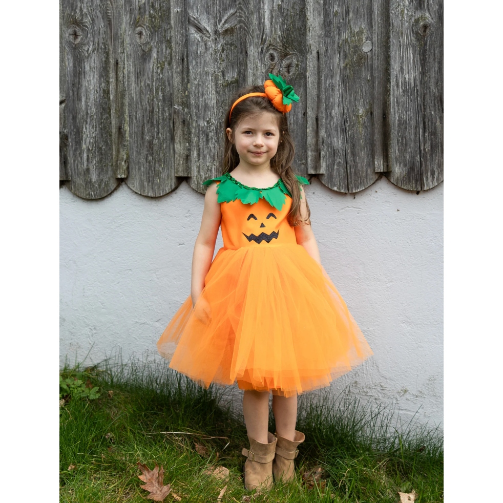 Great Pretenders Pumpkin Patch Princess Dress-Great Pretenders-Little Giant Kidz