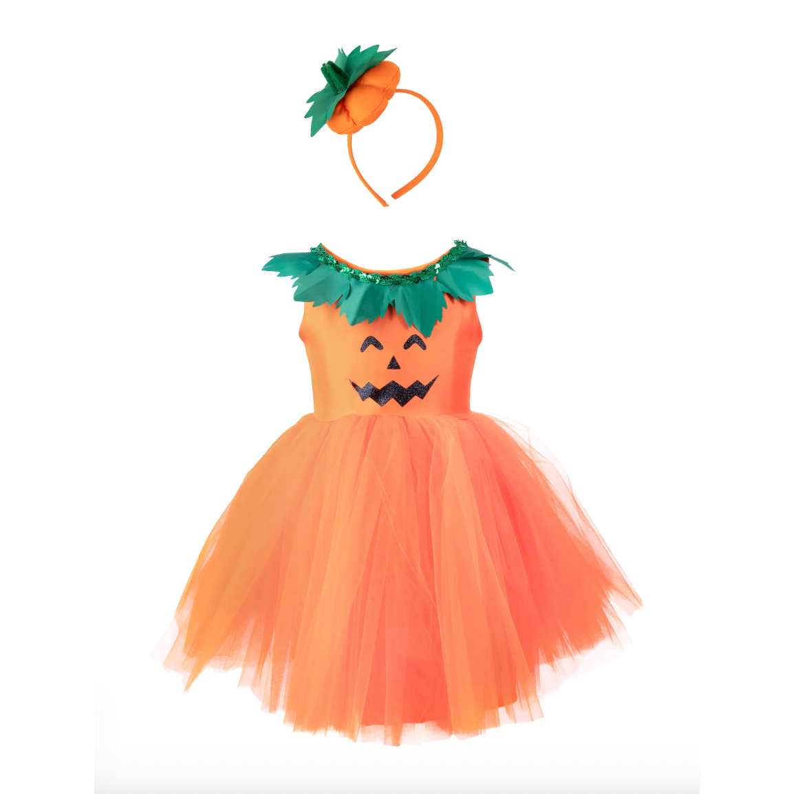 Great Pretenders Pumpkin Patch Princess Dress-Great Pretenders-Little Giant Kidz