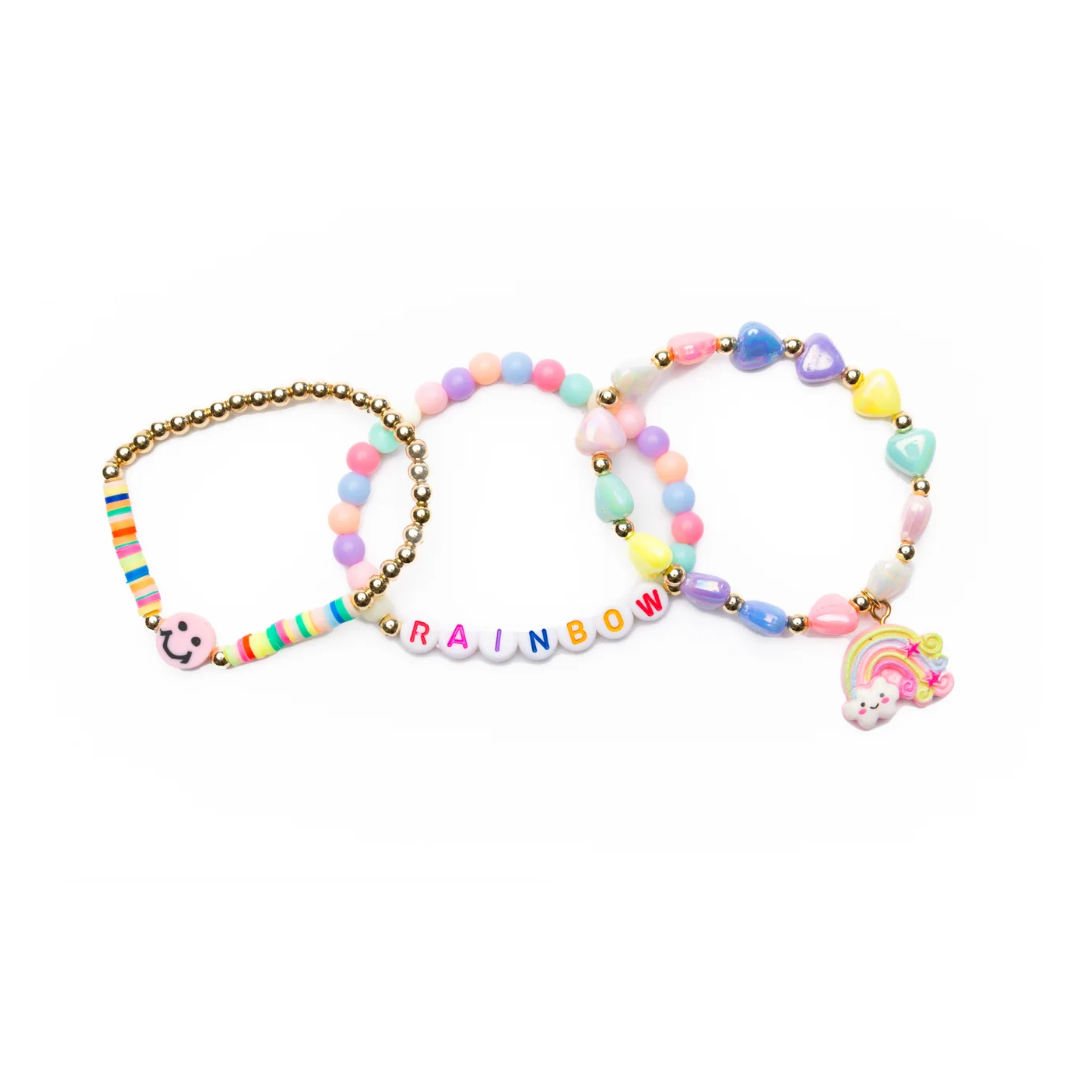 Great Pretenders Rainbow Smiles Bracelet Set-Great Pretenders-Little Giant Kidz