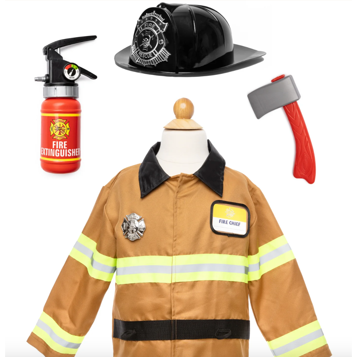 Great Pretenders Tan Firefighter Set with Accessories Sale price-Great Pretenders-Little Giant Kidz