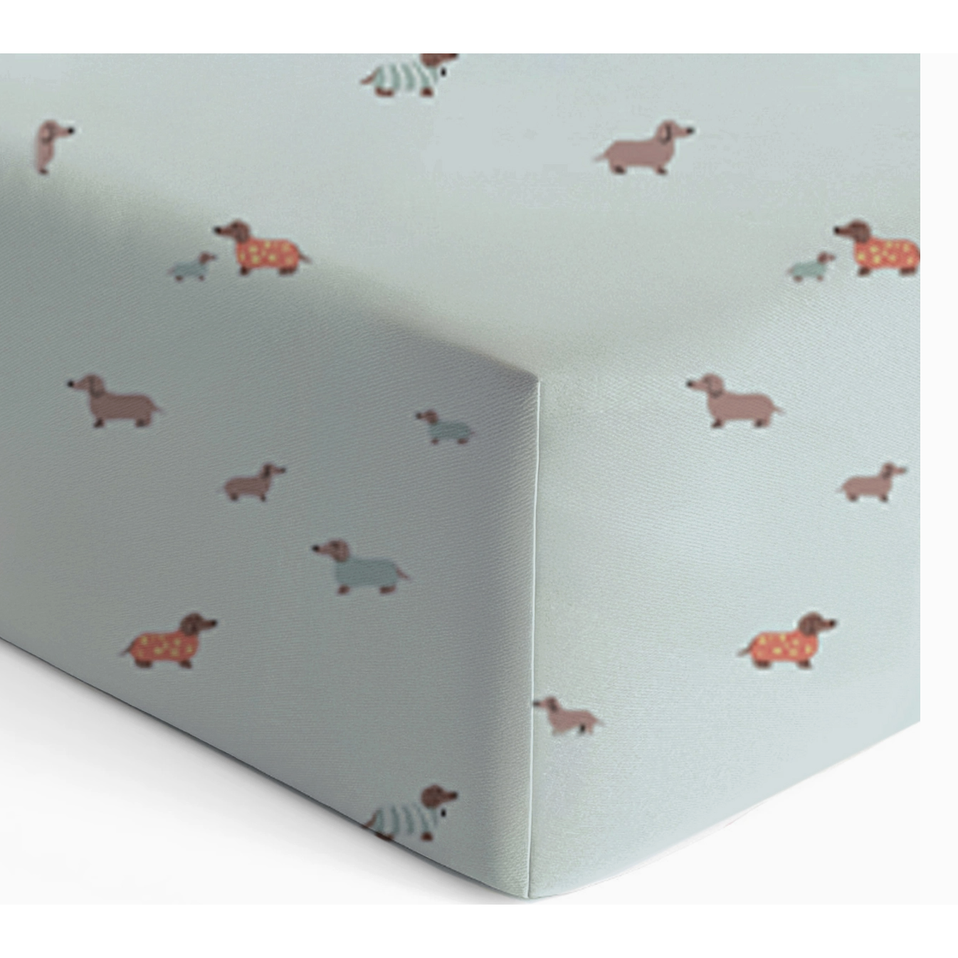 Gunamuna Crib Sheet - Woof-GUNAMUNA-Little Giant Kidz