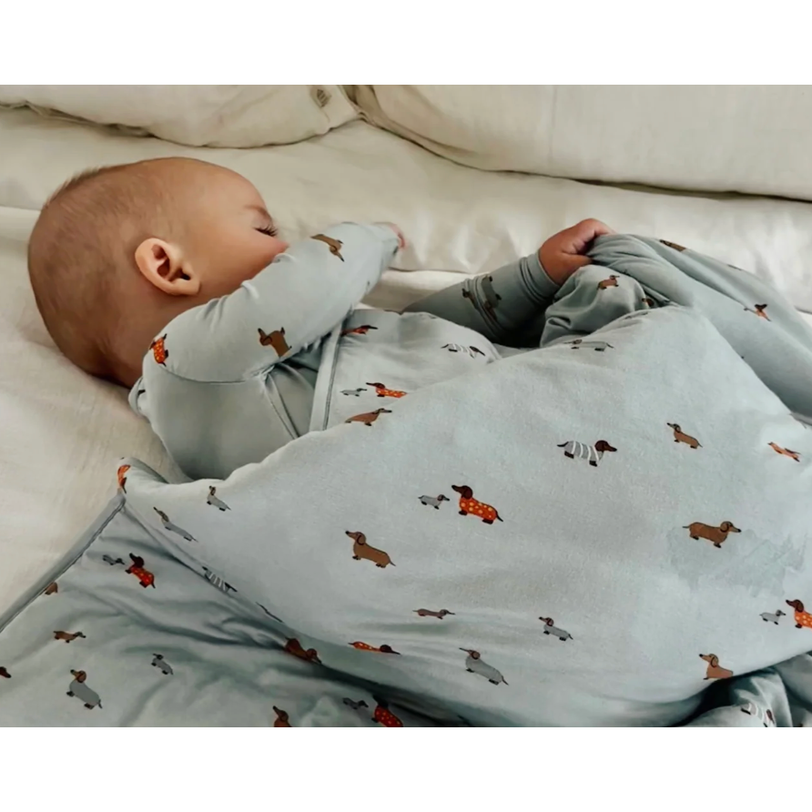 Gunamuna Mini Cloud 1.0 TOG Blanket -woof-GUNAMUNA-Little Giant Kidz