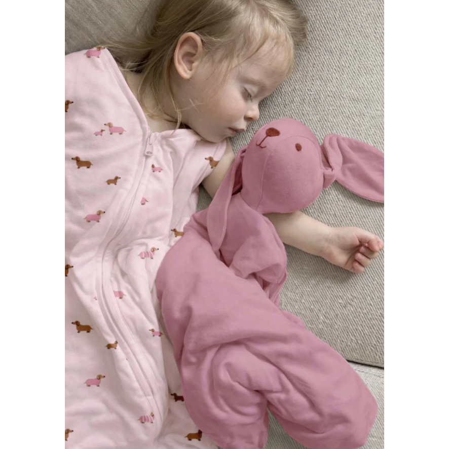 Gunamuna Rosie Lovey Friend - Pink-GUNAMUNA-Little Giant Kidz