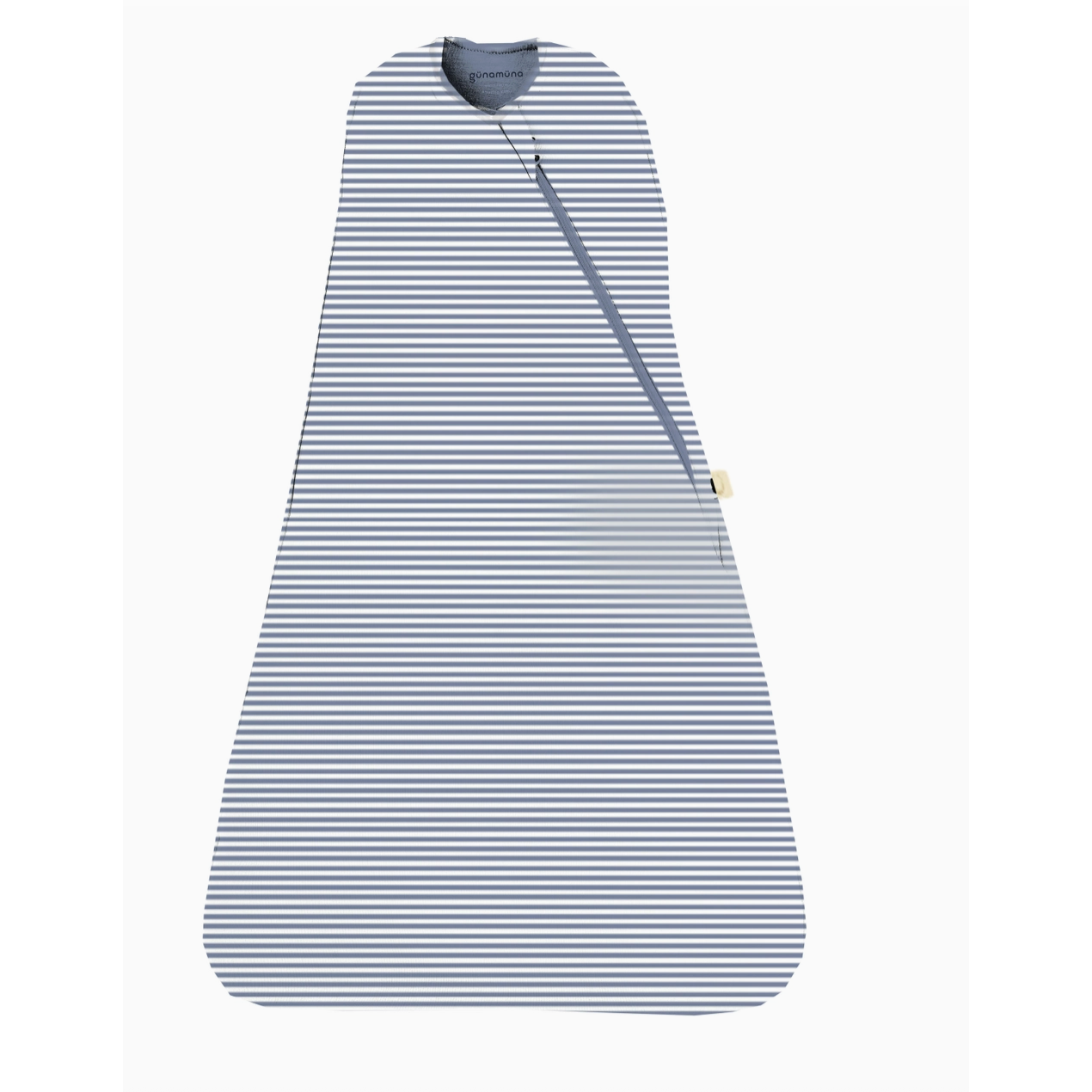 Gunamuna Swaddle Sleep Sack Blue Stripe 1.0 Tog-GUNAMUNA-Little Giant Kidz