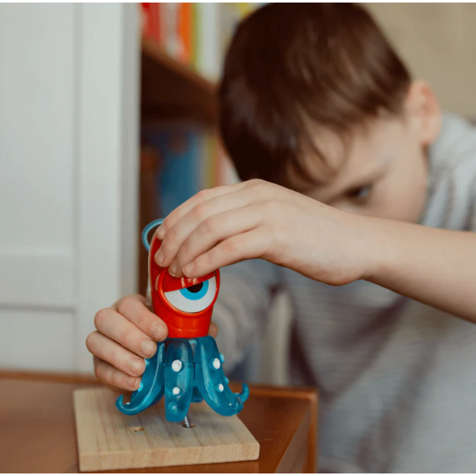 Handy Famm STEM Starter Flat Head Screwdriver - Octopus-HANDY FAMM-Little Giant Kidz