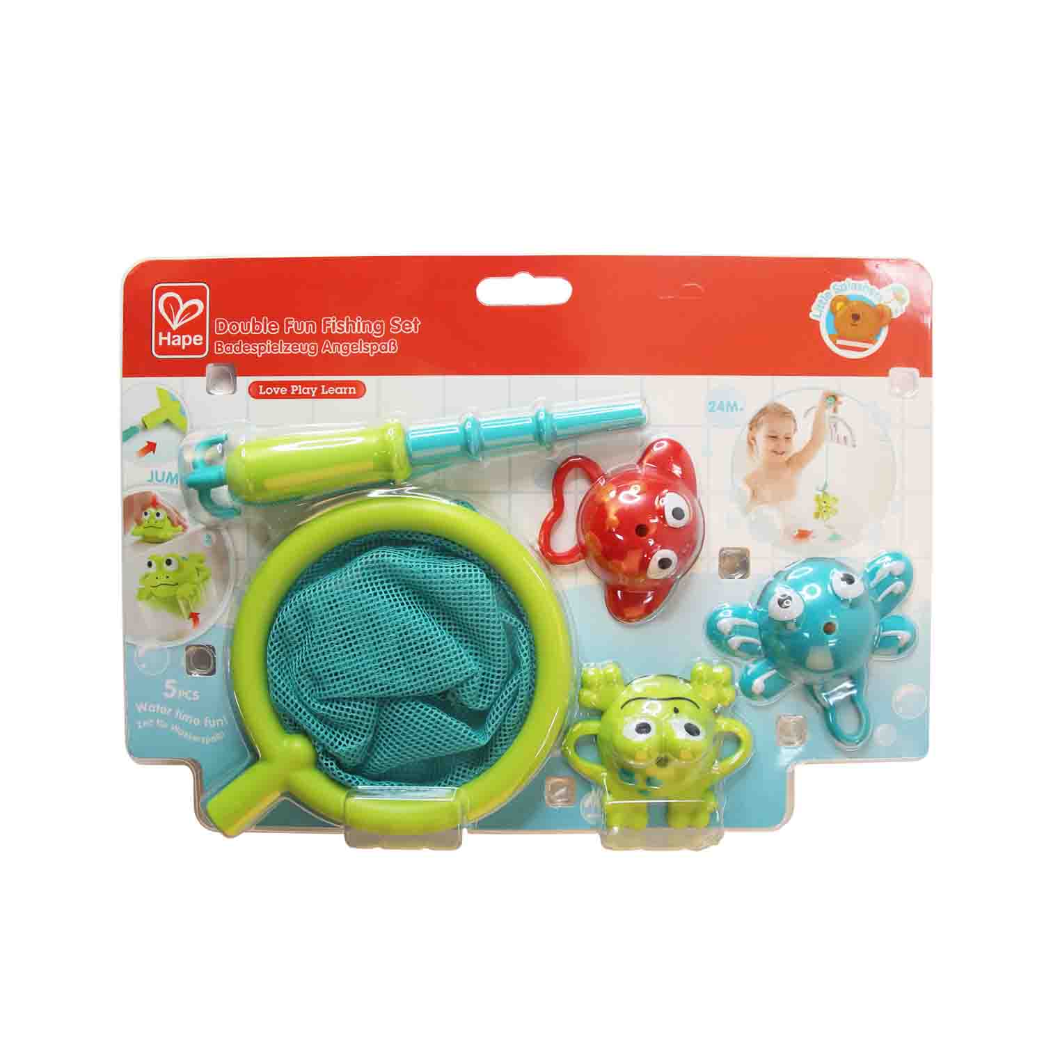 Hape Double Fun Fishing Set-HAPE-Little Giant Kidz
