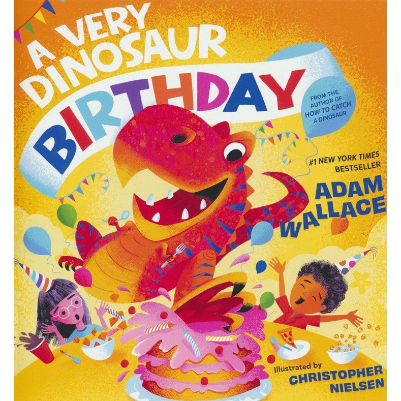 Harper Collins: A Very Dinosaur Birthday (Hardcover Book)-HARPER COLLINS PUBLISHERS-Little Giant Kidz