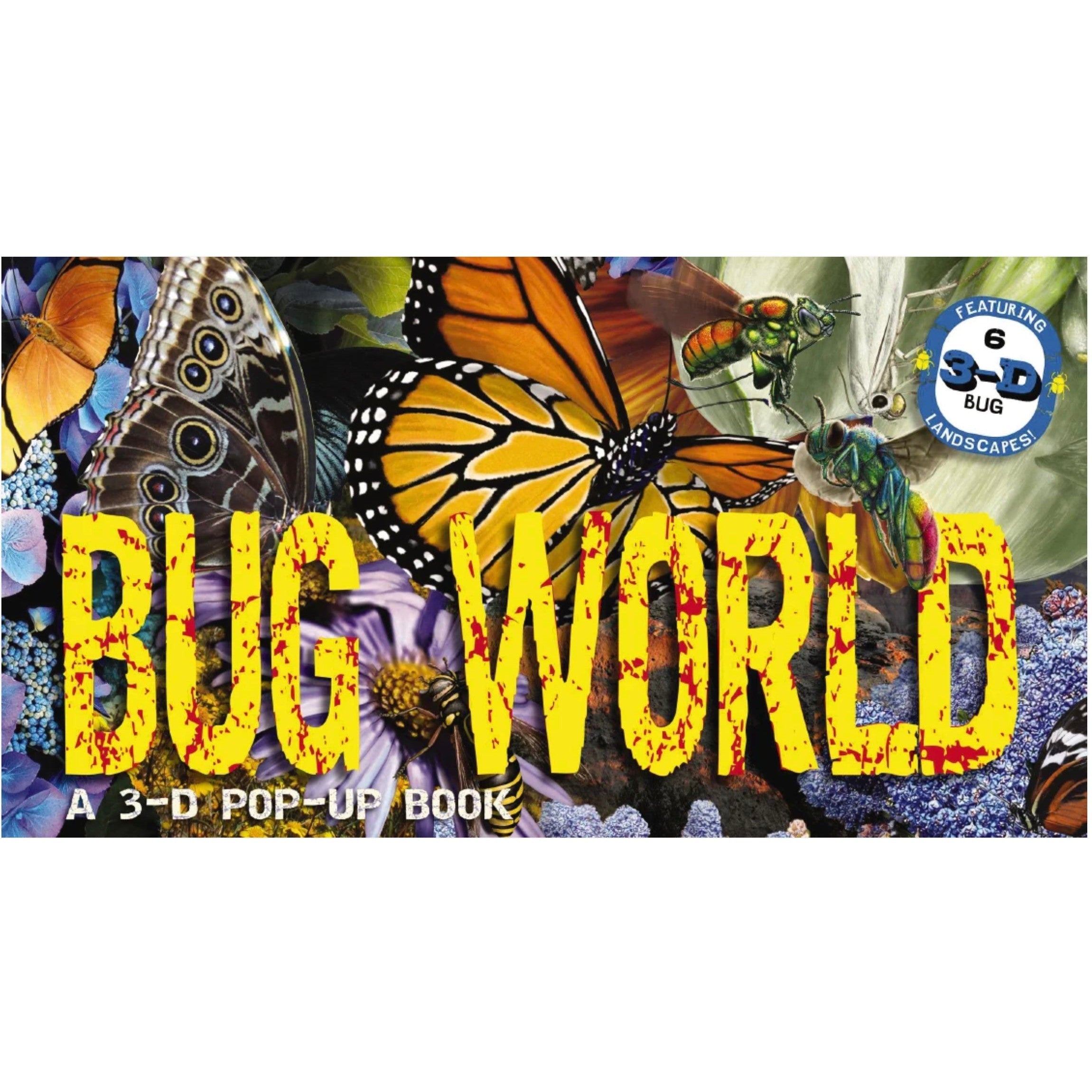 Harper Collins: Bug World A 3-D Pop Up Book-HARPER COLLINS PUBLISHERS-Little Giant Kidz
