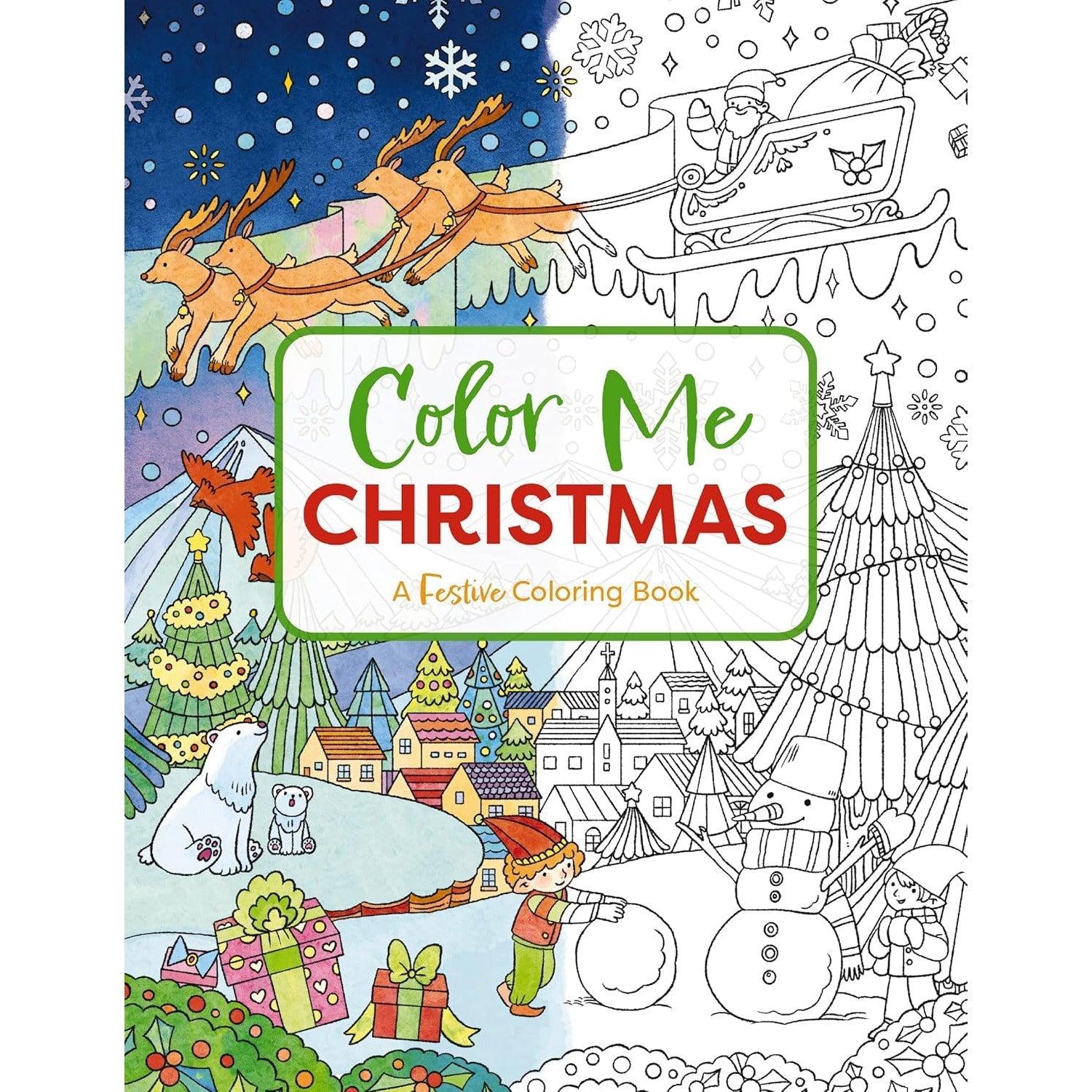 Harper Collins: Color Me Christmas-HARPER COLLINS PUBLISHERS-Little Giant Kidz
