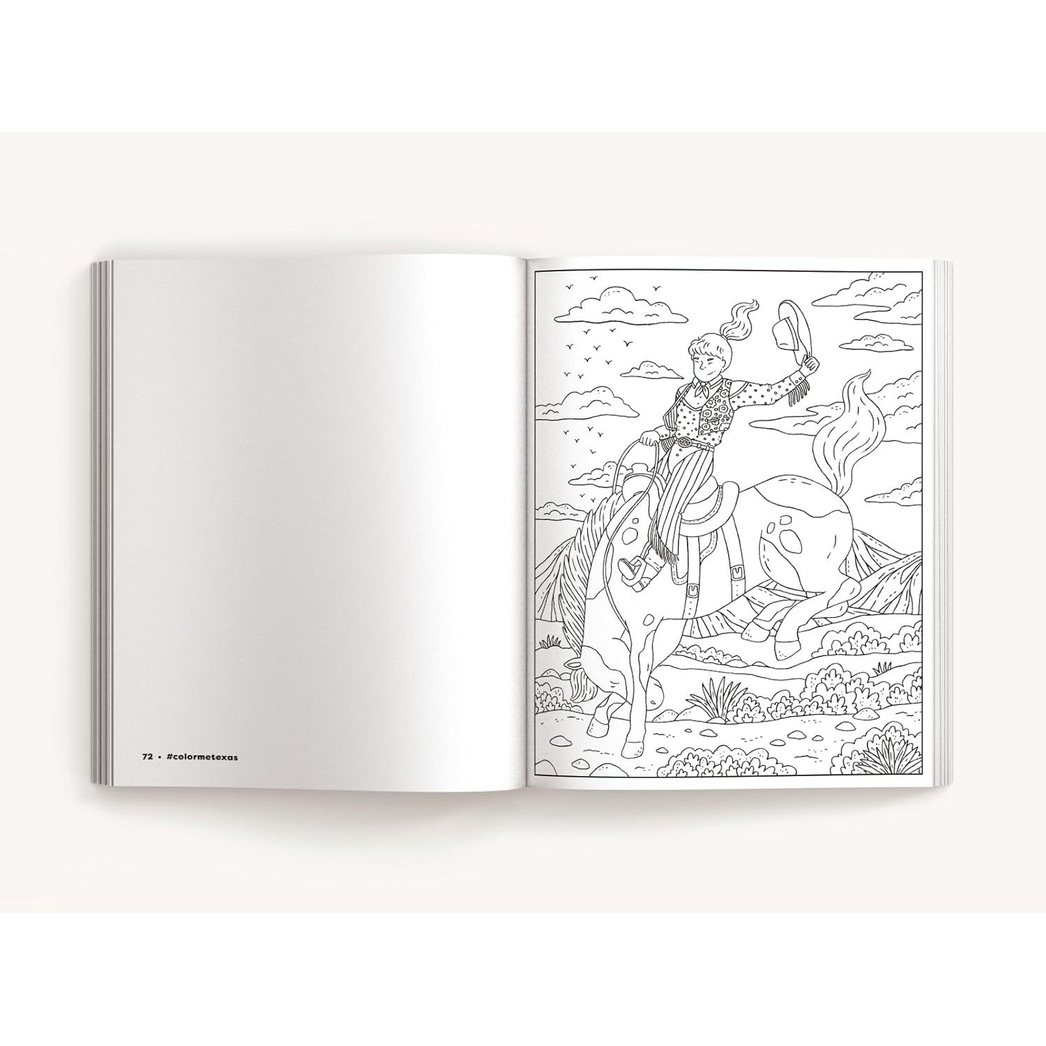 Harper Collins: Color Me Texas: A Lone Star State Coloring Book-HARPER COLLINS PUBLISHERS-Little Giant Kidz