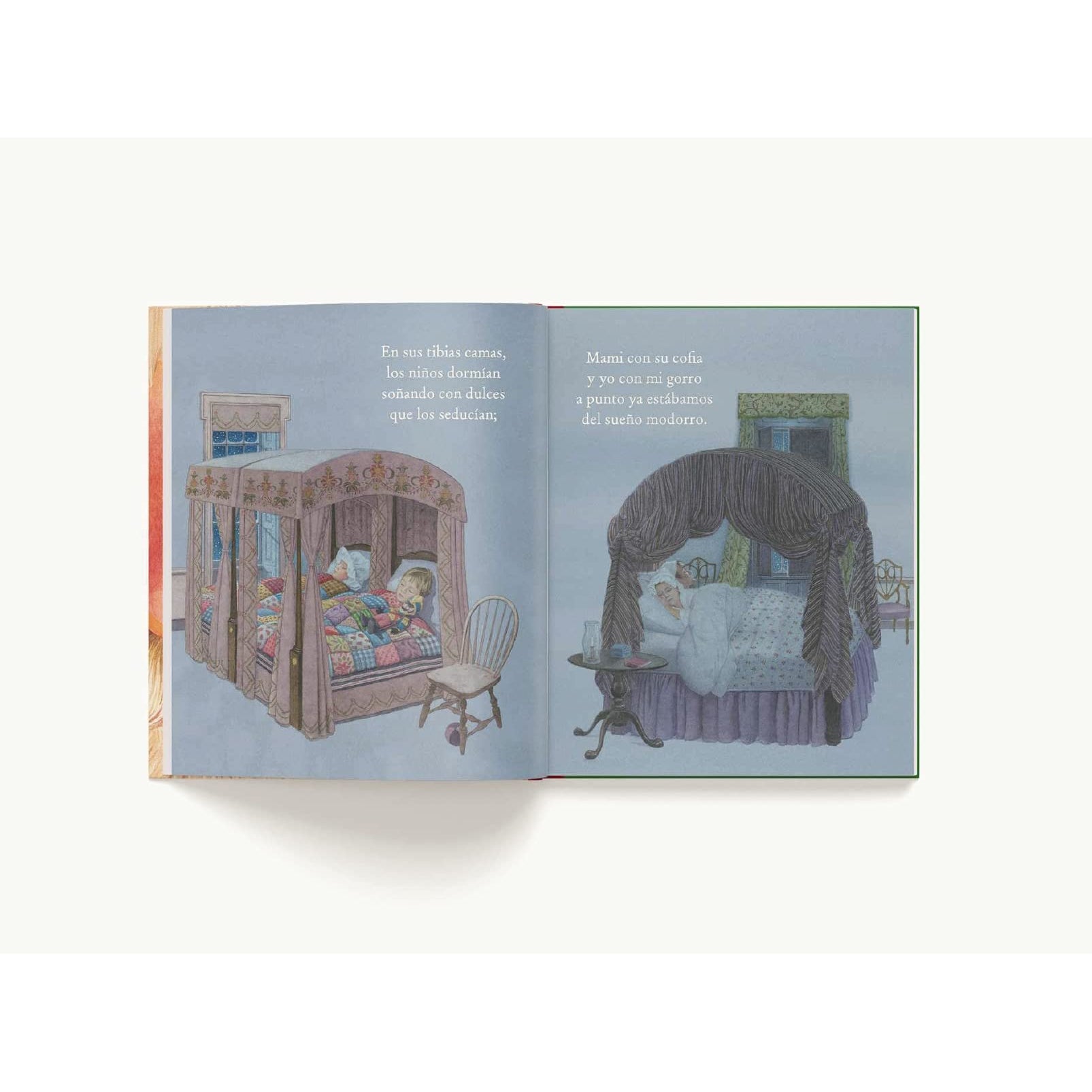 Harper Collins: Cuento de Nochebuena, Una Visita de San Nicolas (SPANISH) (Hardcover Book)-HARPER COLLINS PUBLISHERS-Little Giant Kidz