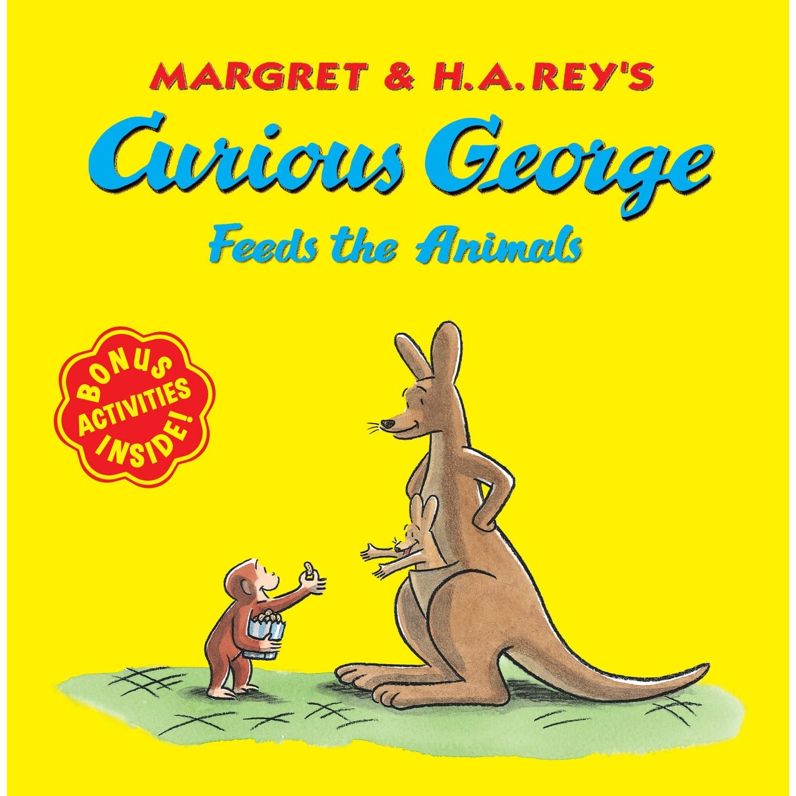 Harper Collins: Curious George Feeds the Animals (Paperback Book)-HARPER COLLINS PUBLISHERS-Little Giant Kidz