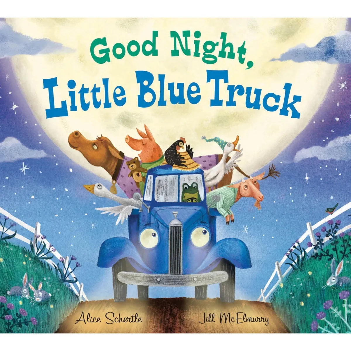 Harper Collins: Good Night, Little Blue Truck (Board Book)-HARPER COLLINS PUBLISHERS-Little Giant Kidz