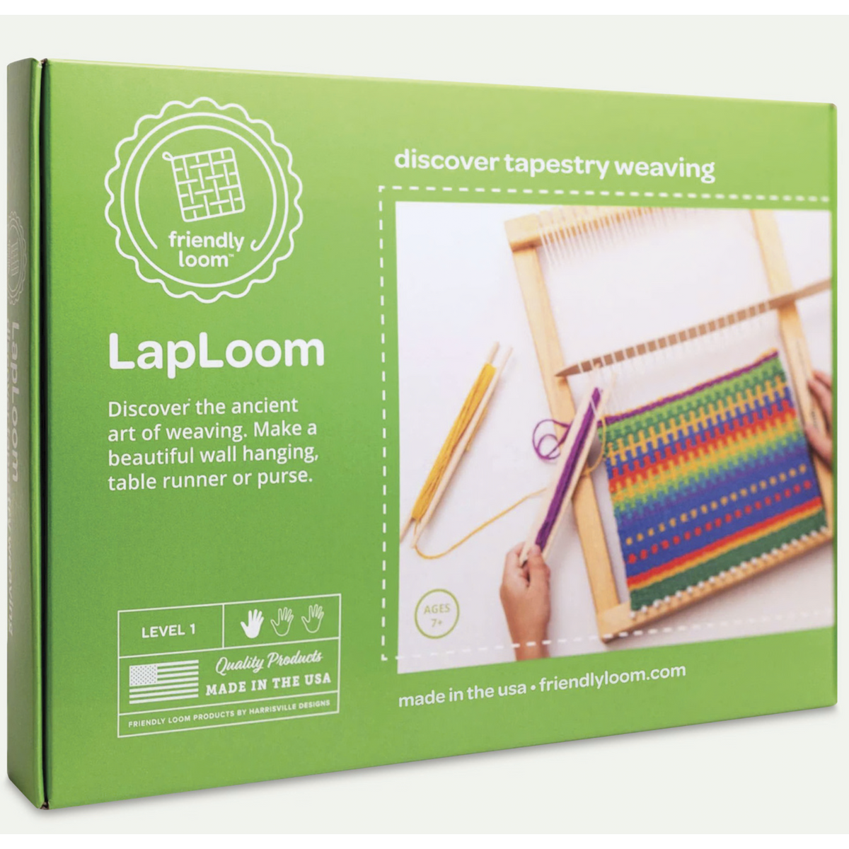 Harrisville Designs Friendly Loom Lap Loom A-Harrisville Designs-Little Giant Kidz