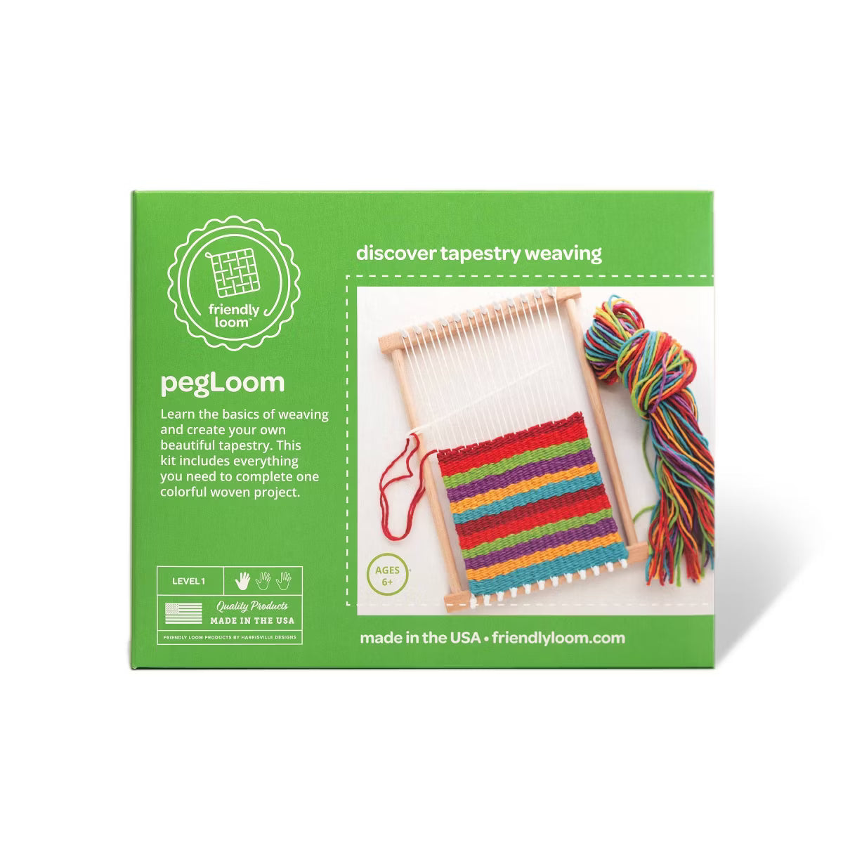 Harrisville Designs Friendly Loom Pegloom-Harrisville Designs-Little Giant Kidz