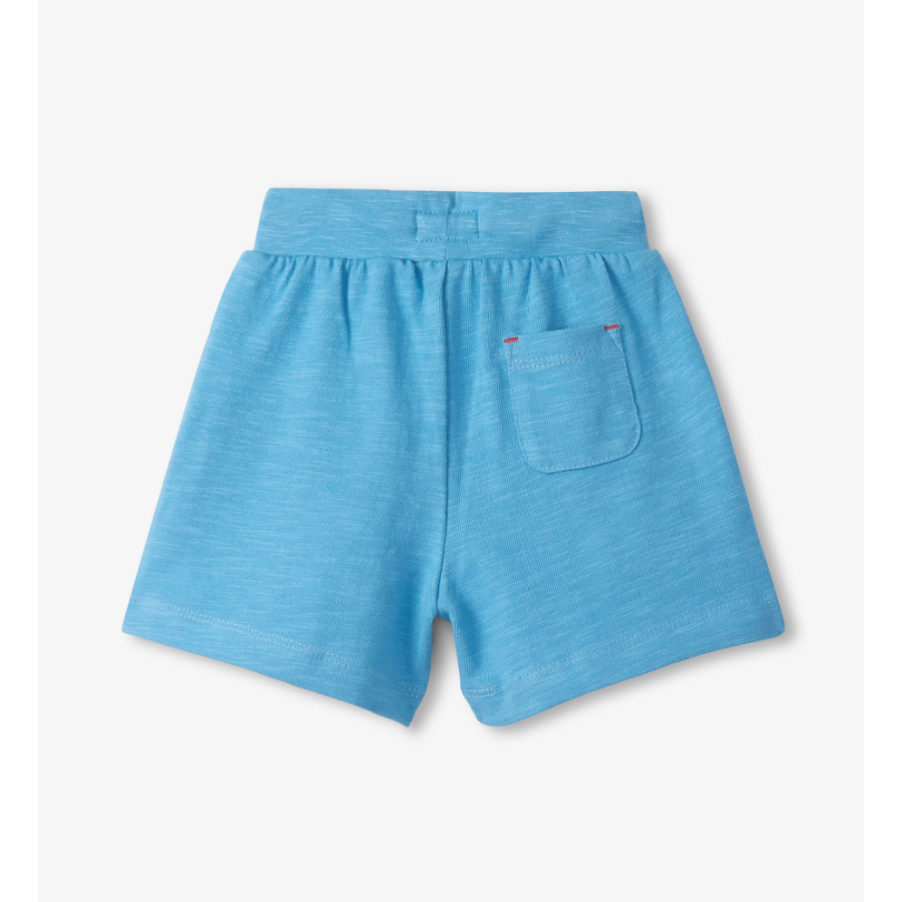 Hatley Boys Niagara Blue Pull On Shorts-HATLEY-Little Giant Kidz