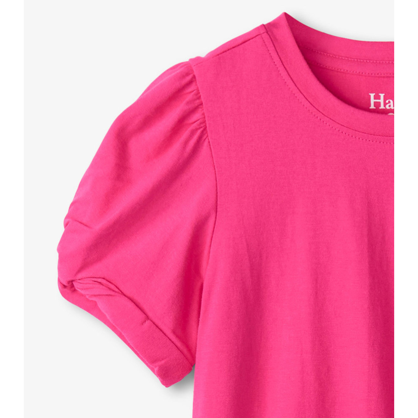 Hatley Fuchsia Twisted Sleeve Top-HATLEY-Little Giant Kidz