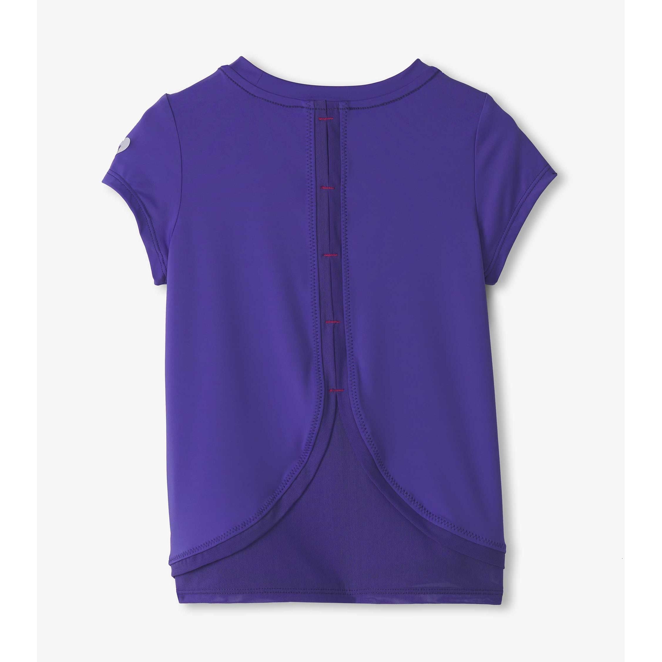 Hatley Purple Opulence Mess Trim Tee-HATLEY-Little Giant Kidz