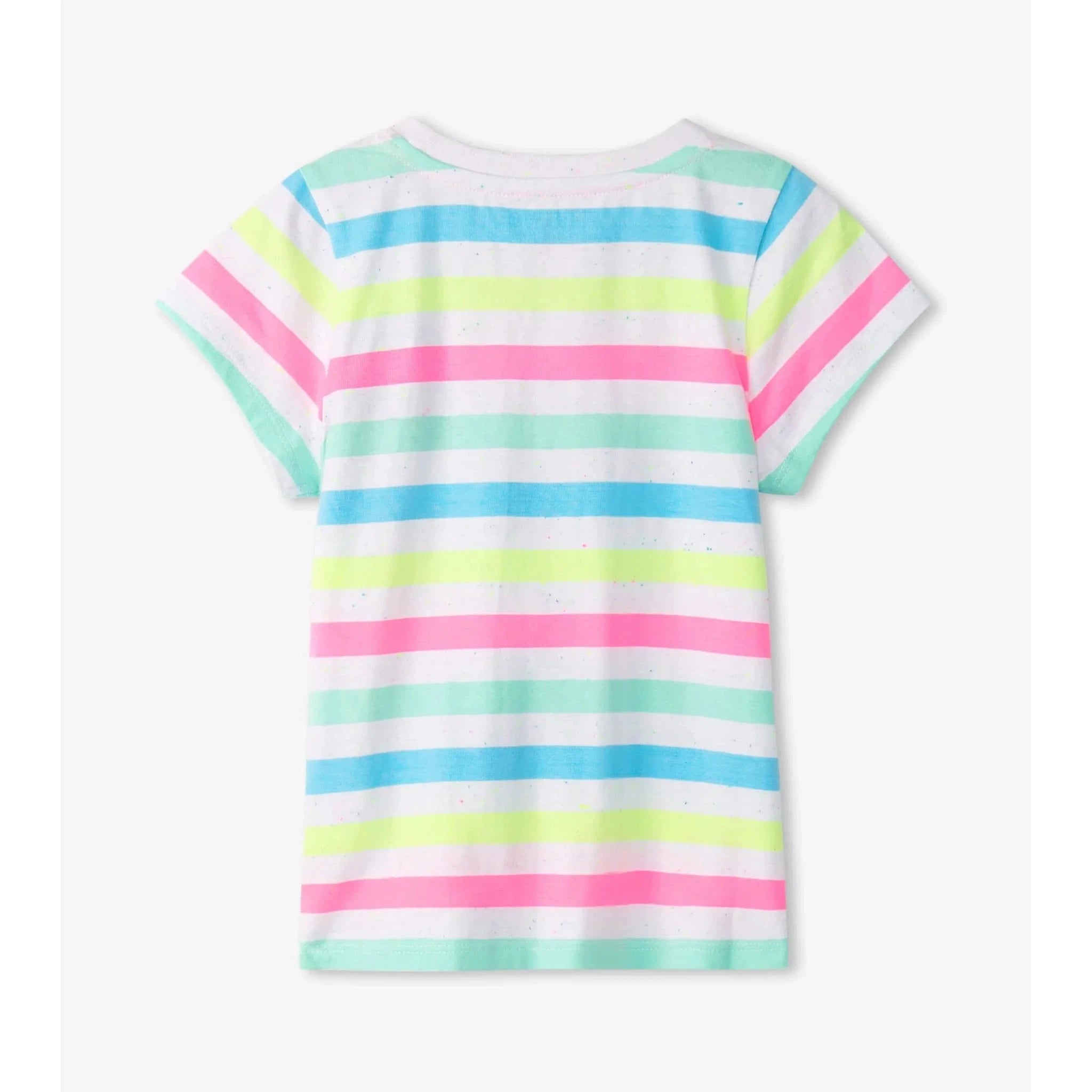 Hatley Summer Sea Stripes Graphic Tee-HATLEY-Little Giant Kidz