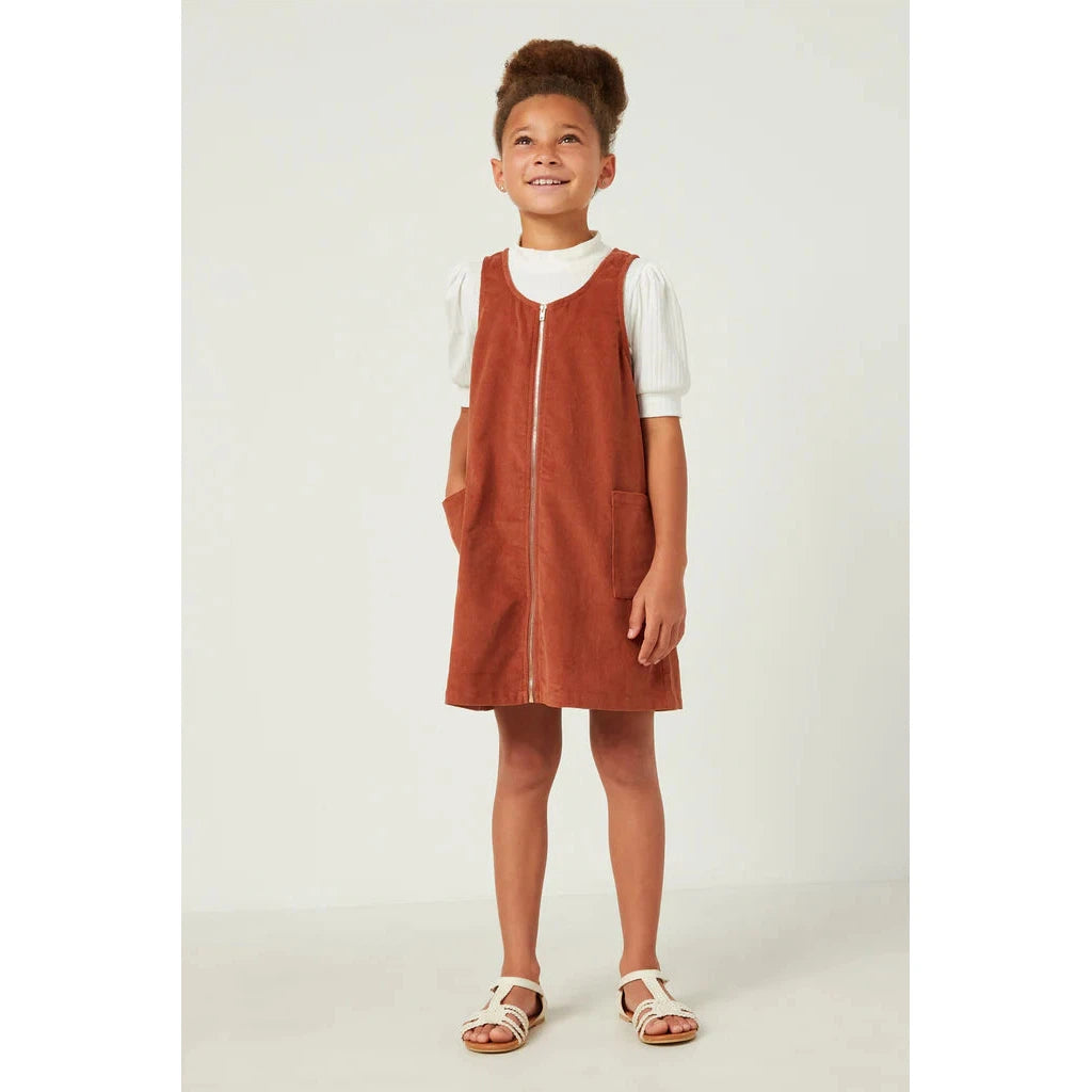brown zip up dress Brown Zip-Front Mini Dress - Sleeveless Athleisure Dress