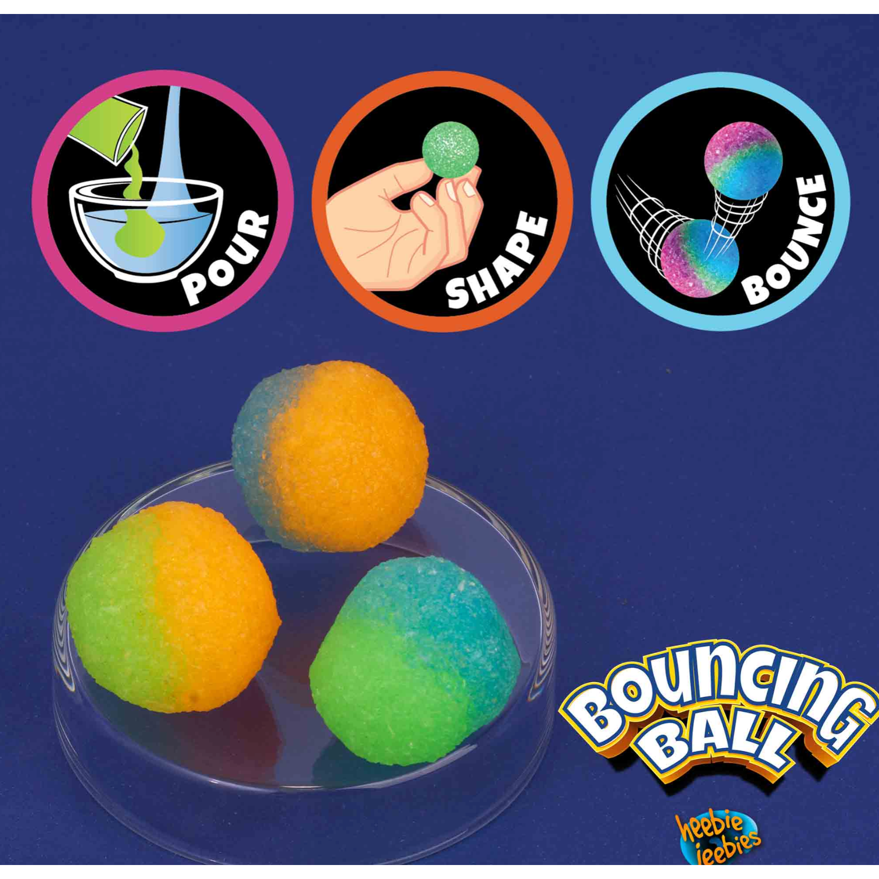 Heebie Jeebies Bouncy Ball Test Tube -Heebie Jeebies-Little Giant Kidz