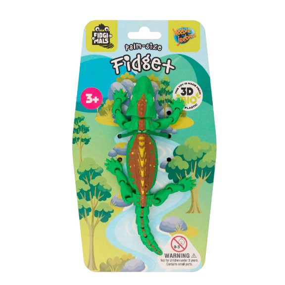 Heebie Jeebies Palm Fidget Dimetrodon -Heebie Jeebies-Little Giant Kidz