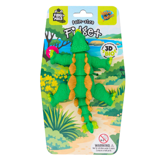 Heebie Jeebies Palm Fidget Stegosaurus -Heebie Jeebies-Little Giant Kidz