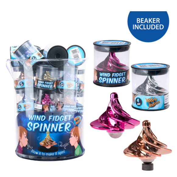 Heebie Jeebies Wind Fidget Spinner-Heebie Jeebies-Little Giant Kidz